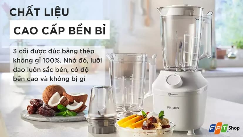 So sánh giá Máy xay sinh tố đa năng Philips HR2041/50 - 3 cối - Tìm sản phẩm giá rẻ nhất - Ảnh 13