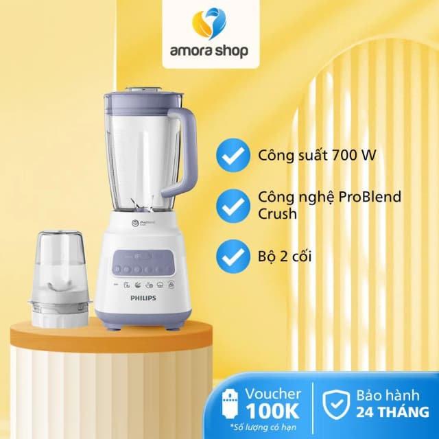 So sánh giá Máy xay sinh tố đa năng Philips HR2222/00 rẻ nhất? - Ảnh 11