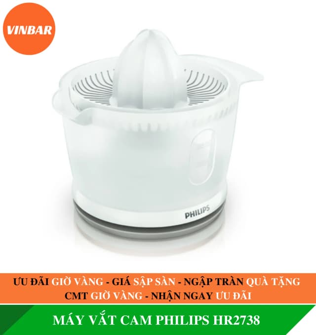 So sánh giá Máy vắt cam Philips 25W HR2738 rẻ nhất? - Ảnh 6