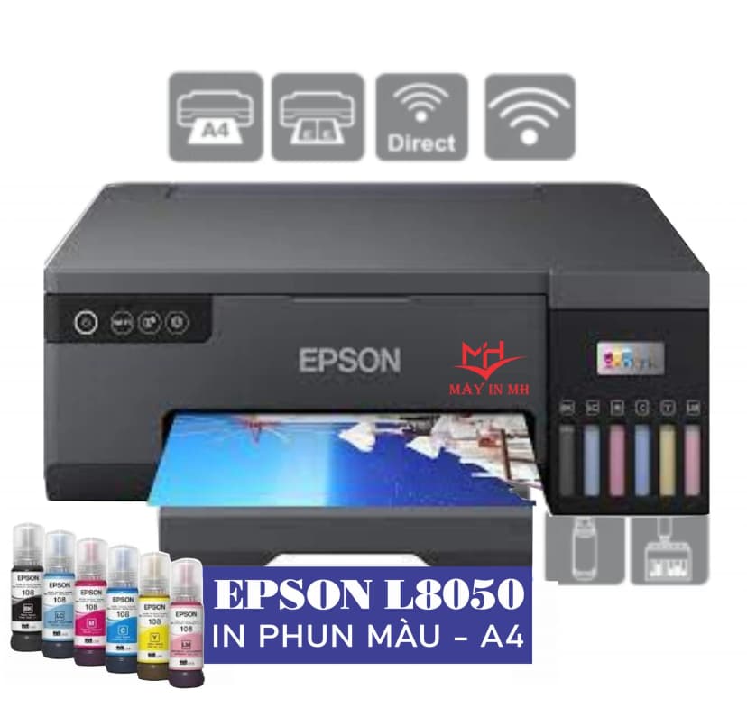So sánh giá Máy In phun màu đơn năng Epson EcoTank L8050 Wifi (C11CK37501) - Tìm sản phẩm giá rẻ nhất - Ảnh 18