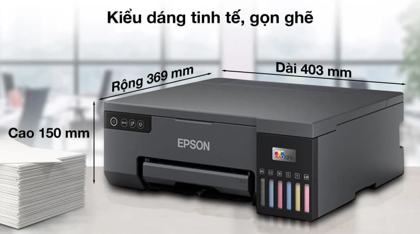 So sánh giá Máy In phun màu đơn năng Epson EcoTank L8050 Wifi (C11CK37501) - Tìm sản phẩm giá rẻ nhất - Ảnh 5