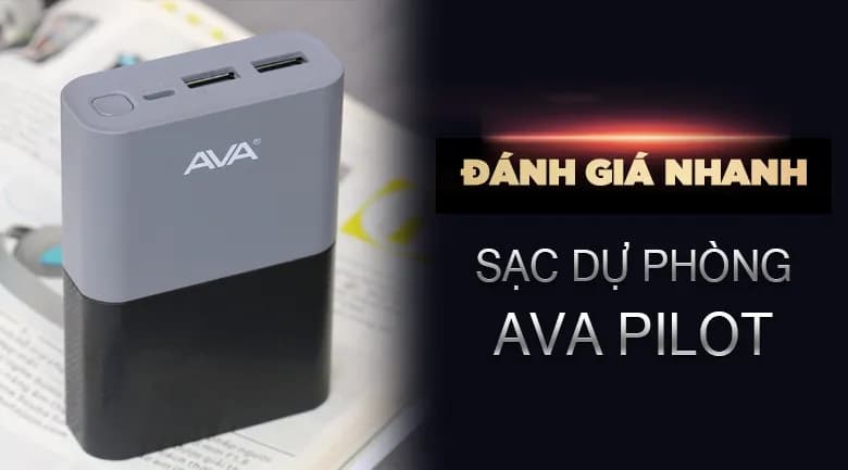 Pin sạc dự phòng Polymer 10000mAh 10.5W AVA+ DS006 - Giá rẻ nhất hôm nay - Ảnh 13