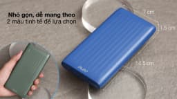 Pin sạc dự phòng Polymer 10000mAh 10.5W AVA+ DS006 - Giá rẻ nhất hôm nay - Ảnh 5