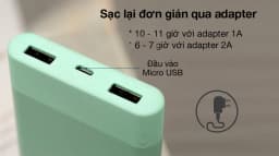 So sánh giá Pin sạc dự phòng Polymer 10.000mAh 10W AVA+ JP208 - Tìm sản phẩm giá rẻ nhất - Ảnh 11