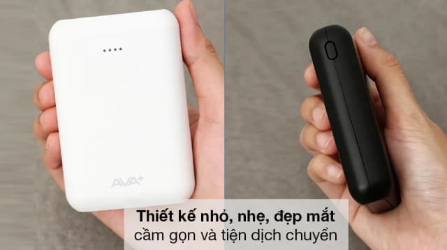 So sánh giá Pin sạc dự phòng Polymer 10000mAh Type C 15W AVA+ DS2107 rẻ nhất? - Ảnh 5