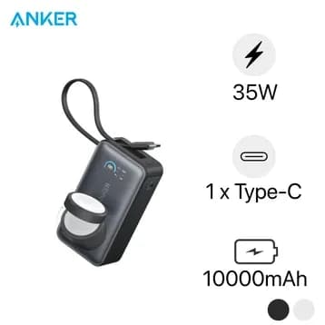 So sánh giá Pin sạc dự phòng 10000mAh Type C PD 30W Anker Nano A1657 kèm Cáp Type C và Sạc Apple Watch rẻ nhất? - Ảnh 12