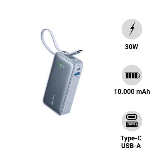 So sánh giá Pin sạc dự phòng 10000mAh Type C PD 30W Anker Nano A1657 kèm Cáp Type C và Sạc Apple Watch rẻ nhất? - Ảnh 18