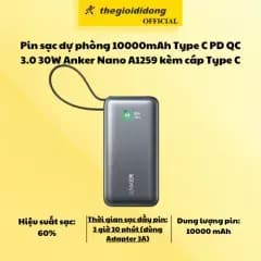 So sánh giá Pin sạc dự phòng 10000mAh Type C PD QC 3.0 22.5W Hydrus K98 kèm Cáp Lightning và Cáp Type C rẻ nhất? - Ảnh 7
