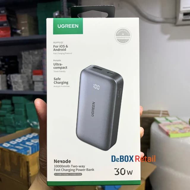 So sánh giá Pin sạc dự phòng 10000mAh Type C PD QC 3.0 30W Ugreen PB502 rẻ nhất? - Ảnh 13