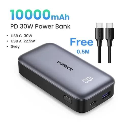 Pin sạc dự phòng 10000mAh Type C PD QC 3.0 30W Ugreen PB502 - Giá rẻ nhất hôm nay - Ảnh 17