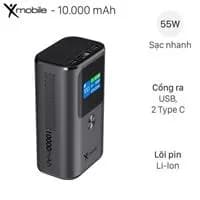 So sánh giá Pin sạc dự phòng 10000mAh Type C PD QC 3.0 30W Xmobile Y75 rẻ nhất? - Ảnh 11
