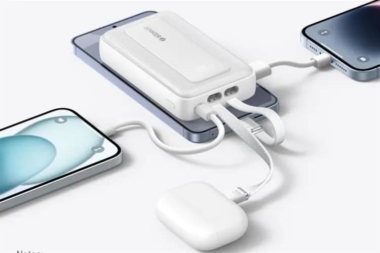So sánh giá Pin sạc dự phòng 10000mAh Type C PD QC 3.0 45W Anker A1638 kèm cáp dây rút Type C - Tìm sản phẩm giá rẻ nhất - Ảnh 12