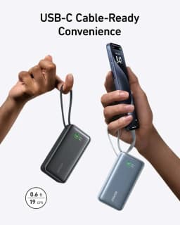 So sánh giá Pin sạc dự phòng 10000mAh Type C PD QC 3.0 45W Anker A1638 kèm cáp dây rút Type C - Tìm sản phẩm giá rẻ nhất - Ảnh 19