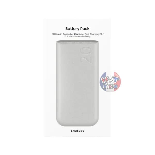 So sánh giá Pin sạc dự phòng 20000mAh Type C PD 45W Samsung EB-P4520 rẻ nhất? - Ảnh 12