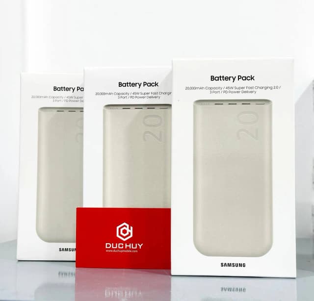 So sánh giá Pin sạc dự phòng 20000mAh Type C PD 45W Samsung EB-P4520 rẻ nhất? - Ảnh 3