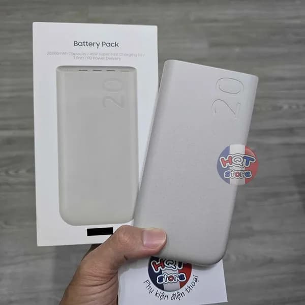 So sánh giá Pin sạc dự phòng 20000mAh Type C PD 45W Samsung EB-P4520 rẻ nhất? - Ảnh 5