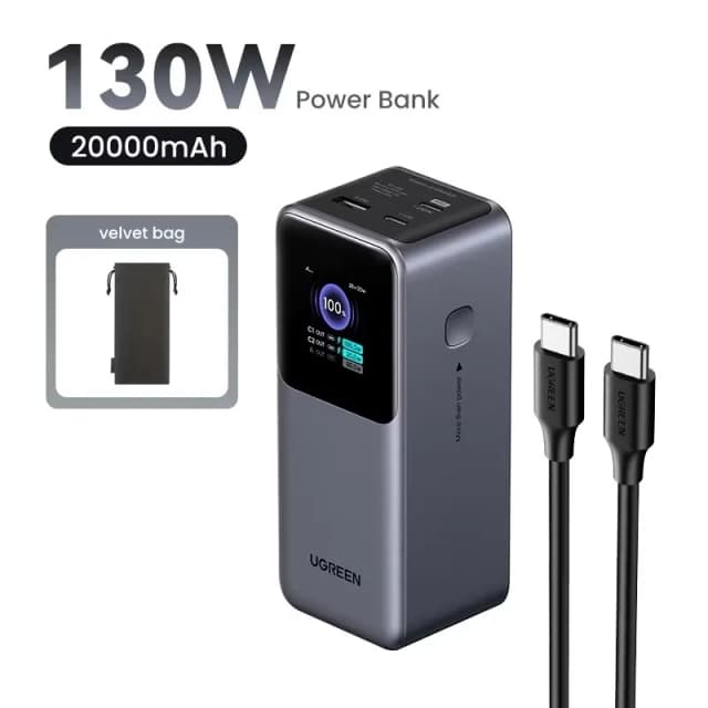 So sánh giá Pin sạc dự phòng 20000mAh Type C PD QC 3.0 130W Ugreen PB721 rẻ nhất? - Ảnh 12