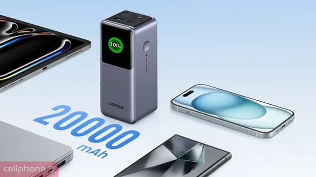 So sánh giá Pin sạc dự phòng 20000mAh Type C PD QC 3.0 130W Ugreen PB721 rẻ nhất? - Ảnh 19