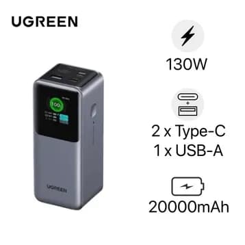 So sánh giá Pin sạc dự phòng 20000mAh Type C PD QC 3.0 22.5W Ugreen PB505 kèm Cáp Type C rẻ nhất? - Ảnh 7