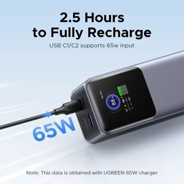 So sánh giá Pin sạc dự phòng 25000mAh Type C PD QC 3.0 200W Ugreen PB722 rẻ nhất? - Ảnh 13