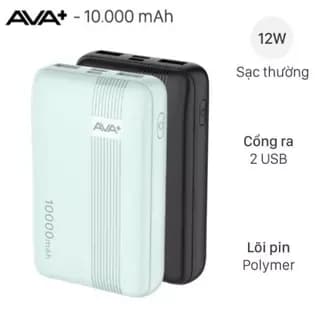 So sánh giá Pin sạc dự phòng Polymer 10000mAh 12W AVA+ DS266C rẻ nhất? - Ảnh 20