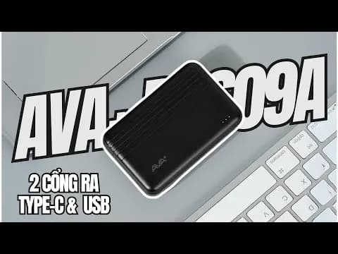 So sánh giá Pin sạc dự phòng Polymer 10000mAh 12W AVA+ DS609A rẻ nhất? - Ảnh 10