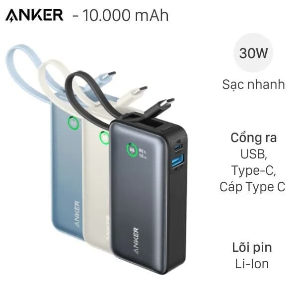 So sánh giá Pin sạc dự phòng Polymer 10000mAh Type C 10.5W Golf G80-C rẻ nhất? - Ảnh 16