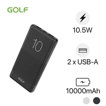 So sánh giá Pin sạc dự phòng Polymer 10000mAh Type C 10.5W Golf G80-C rẻ nhất? - Ảnh 5