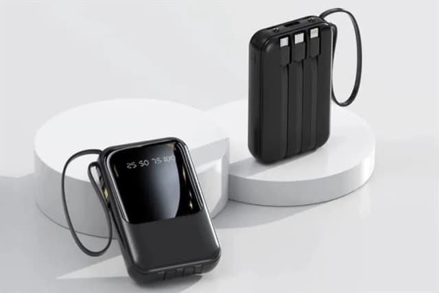 So sánh giá Pin sạc dự phòng Polymer 10000mAh Type C 10.5W Hydrus K108 kèm Cáp Lightning - Type C - Micro rẻ nhất? - Ảnh 3