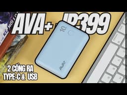 Pin sạc dự phòng Polymer 10000mAh Type C 15W AVA+ JP399 - Giá rẻ nhất hôm nay - Ảnh 20