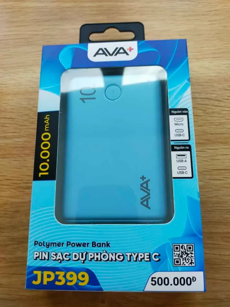 Pin sạc dự phòng Polymer 10000mAh Type C 15W AVA+ JP399 - Giá rẻ nhất hôm nay - Ảnh 8