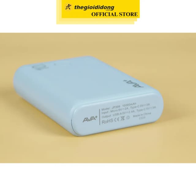 So sánh giá Pin sạc dự phòng Polymer 10000mAh Type C 15W AVA+ JP399 rẻ nhất? - Ảnh 9