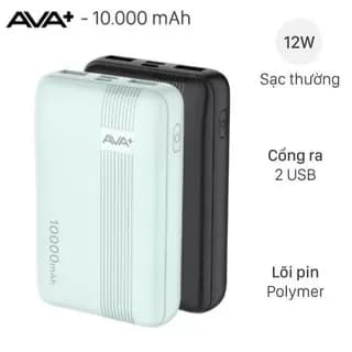 So sánh giá Pin sạc dự phòng Polymer 20000mAh Type C 10.5W AVA+ G-289 kèm Cáp Lightning - Type C - Micro rẻ nhất? - Ảnh 20