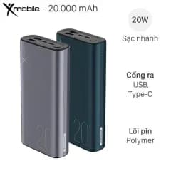 So sánh giá Pin sạc dự phòng Polymer 20000mAh Type C 10.5W AVA+ G-DX258 kèm Cáp Lightning và Cáp Type C - Tìm sản phẩm giá rẻ nhất - Ảnh 15