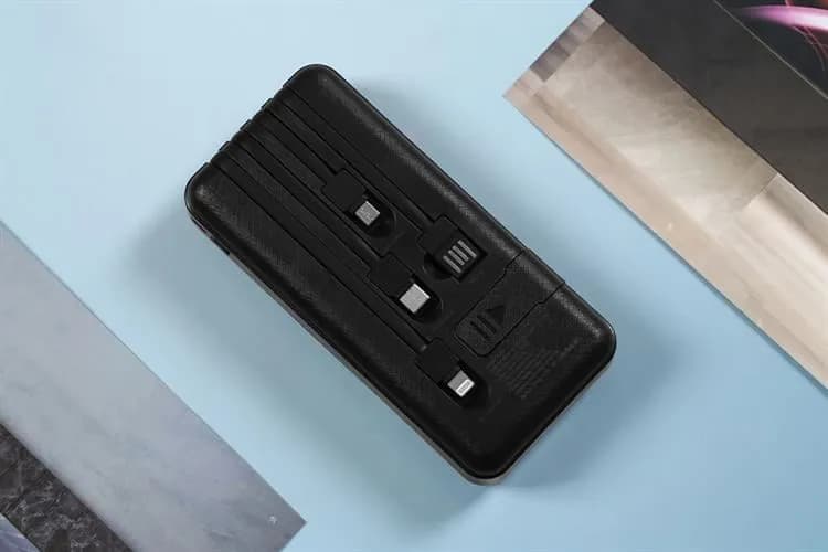 Pin sạc dự phòng Polymer 20000mAh Type C 10W Hydrus Z203 kèm Cáp Lightning - Type C - Micro - USB - Giá rẻ nhất hôm nay - Ảnh 13