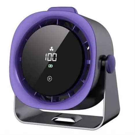 Quạt bàn KIOYA 7 cánh FS06 10W - Xám - Ảnh 6