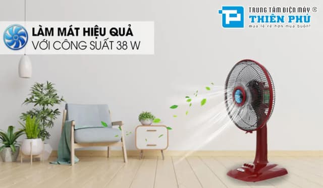 So sánh giá Quạt bàn Mitsubishi Electric 3 cánh D12-GV CY-RD 38W rẻ nhất? - Ảnh 16