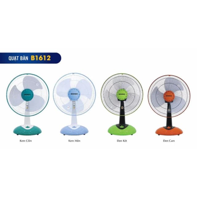 So sánh giá Quạt bàn Senko 3 cánh B1612 47W rẻ nhất? - Ảnh 17
