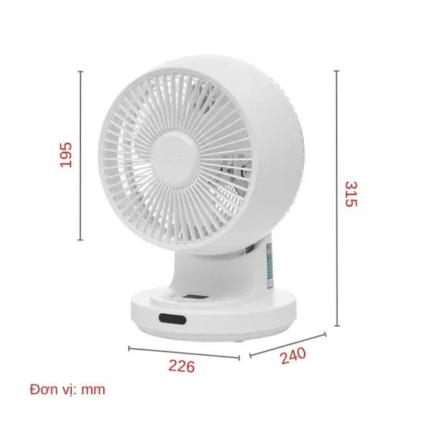 So sánh giá Quạt tuần hoàn Sunhouse Apex 3 cánh APF7316W 18W rẻ nhất? - Ảnh 6
