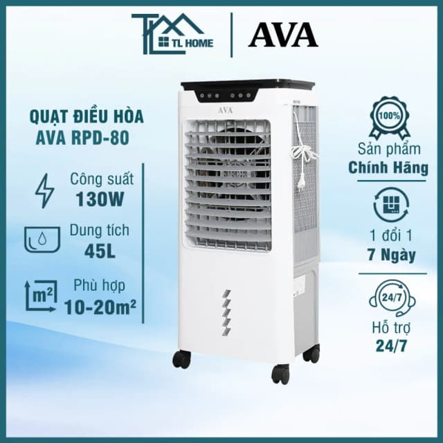 Top 1 so sánh giá Quạt điều hòa AVA RPD-200 200W Trắng - Xanh - Tìm sản phẩm giá rẻ nhất - Ảnh 10