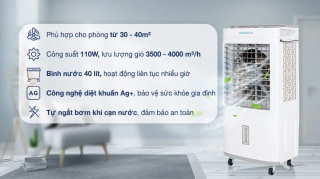 So sánh giá Quạt điều hoà Daikiosan DM102 110W rẻ nhất? - Ảnh 3