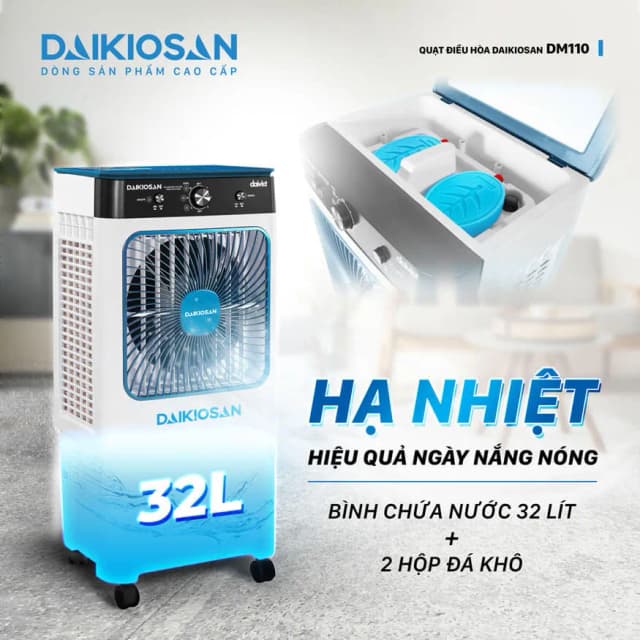 So sánh giá Quạt điều hòa Daikiosan DM110 81W rẻ nhất? - Ảnh 2