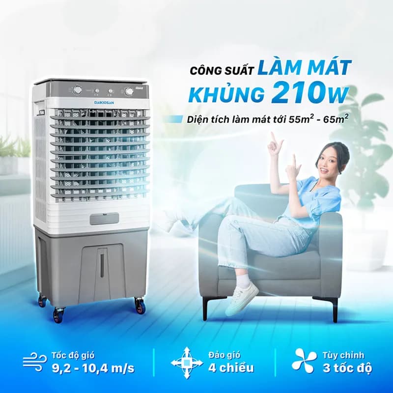 So sánh giá Quạt điều hoà Daikiosan DM202 210W - Tìm sản phẩm giá rẻ nhất - Ảnh 3
