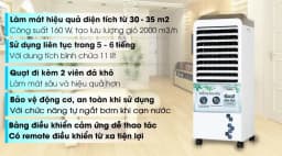 So sánh giá Quạt điều hòa Delites FLS-L20KG 160W - Tìm sản phẩm giá rẻ nhất - Ảnh 7