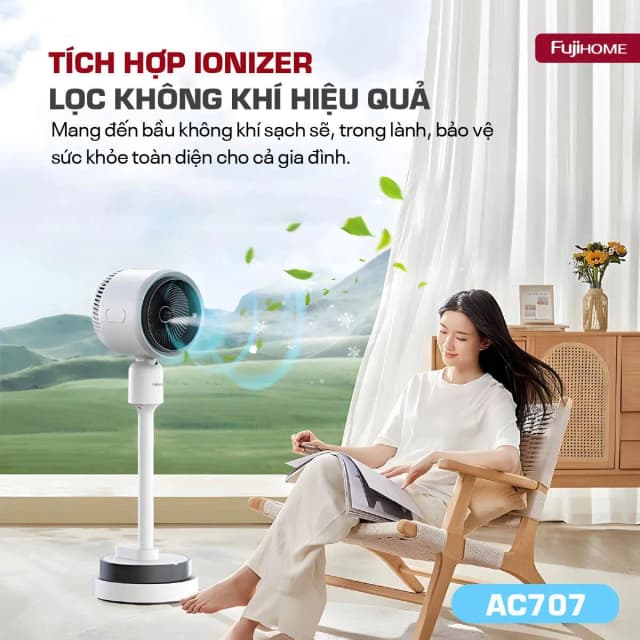 So sánh giá Quạt điều hoà FUJIHOME AC707 60W rẻ nhất? - Ảnh 15
