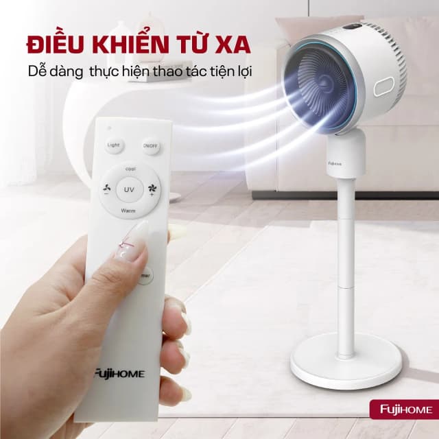 So sánh giá Quạt điều hoà FUJIHOME AC707 60W rẻ nhất? - Ảnh 3