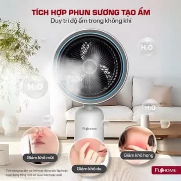So sánh giá Quạt điều hoà FUJIHOME AC707 60W rẻ nhất? - Ảnh 8