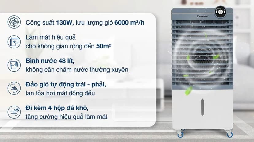 So sánh giá Quạt điều hòa Kangaroo KG50F103 130W - Tìm sản phẩm giá rẻ nhất - Ảnh 8