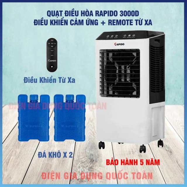 Top 1 so sánh giá Quạt điều hòa Rapido 3000D 40W - Tìm sản phẩm giá rẻ nhất - Ảnh 18