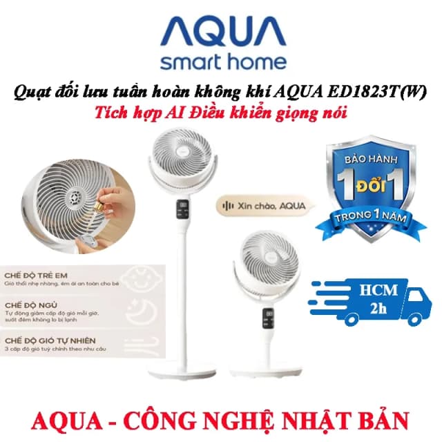 So sánh giá Quạt đứng AQUA 3 cánh AQF-ED1823T(W) 40W rẻ nhất? - Ảnh 15